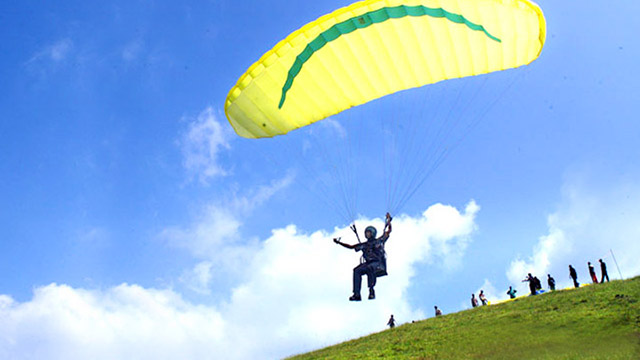 Paragliding in Vagamon