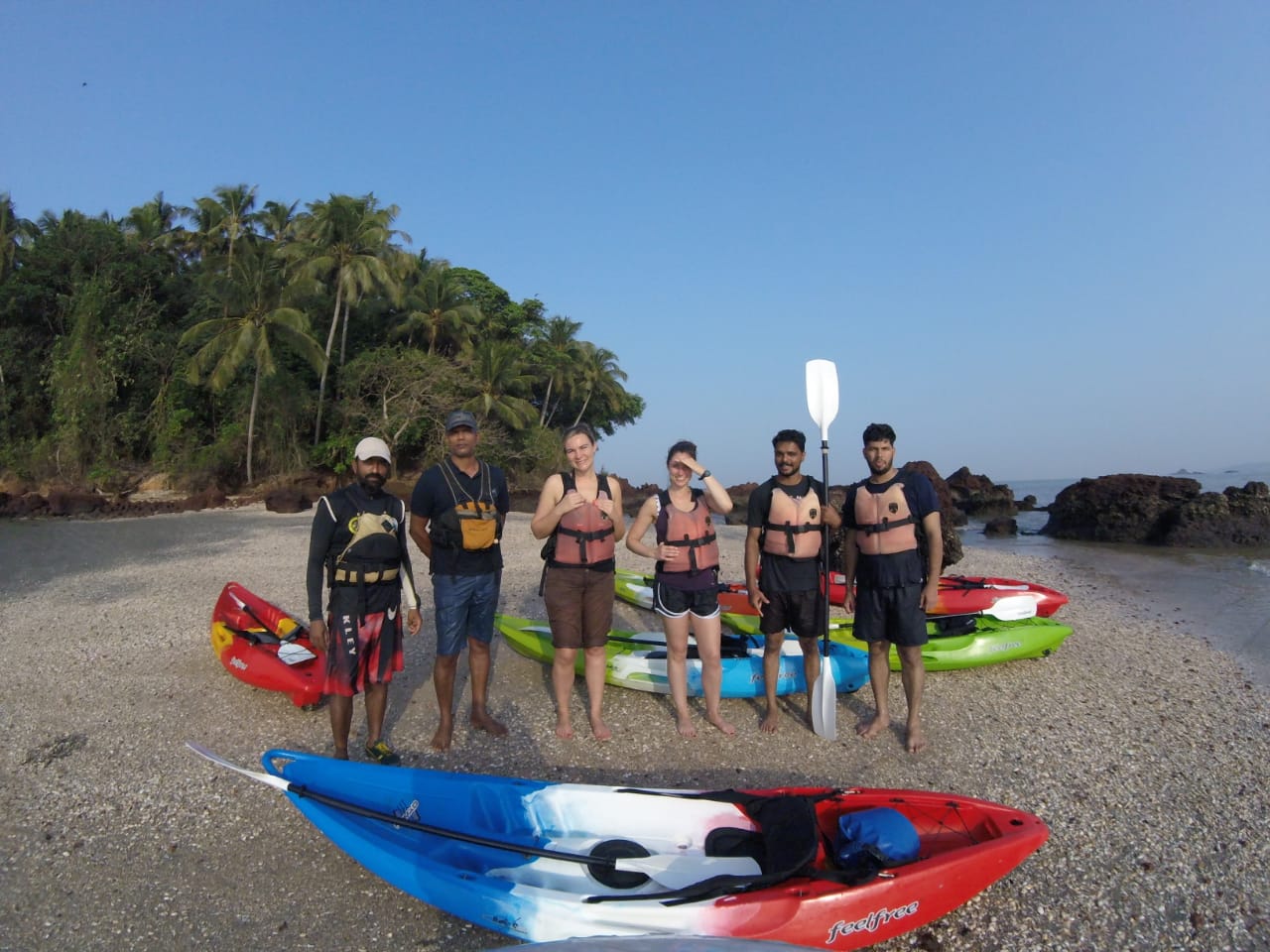 Tyndis Dharmadam Ocean Kayaking Experience