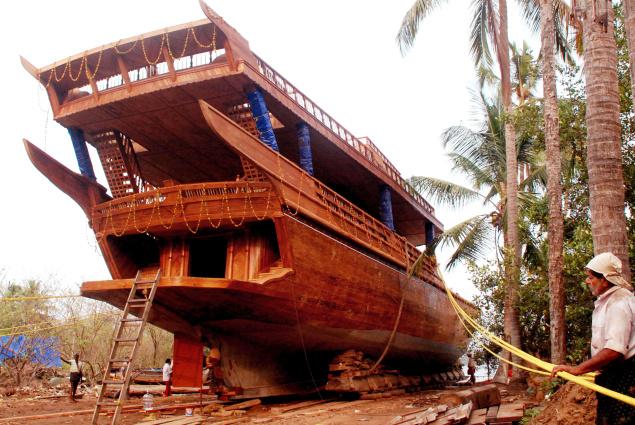 The Uru Making Yard in Beypore