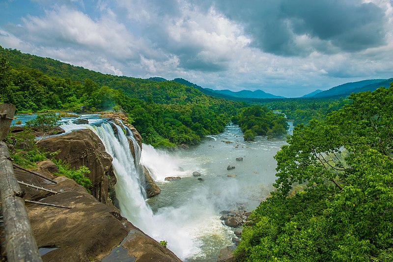 Athirappally Waterfalls in Kerala