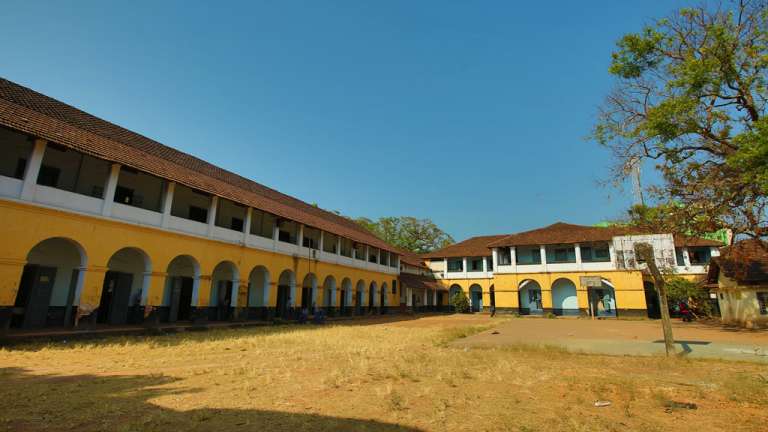 Basel Mission School in Thalassery