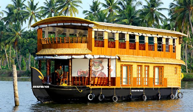 Houseboats in Kumarakom