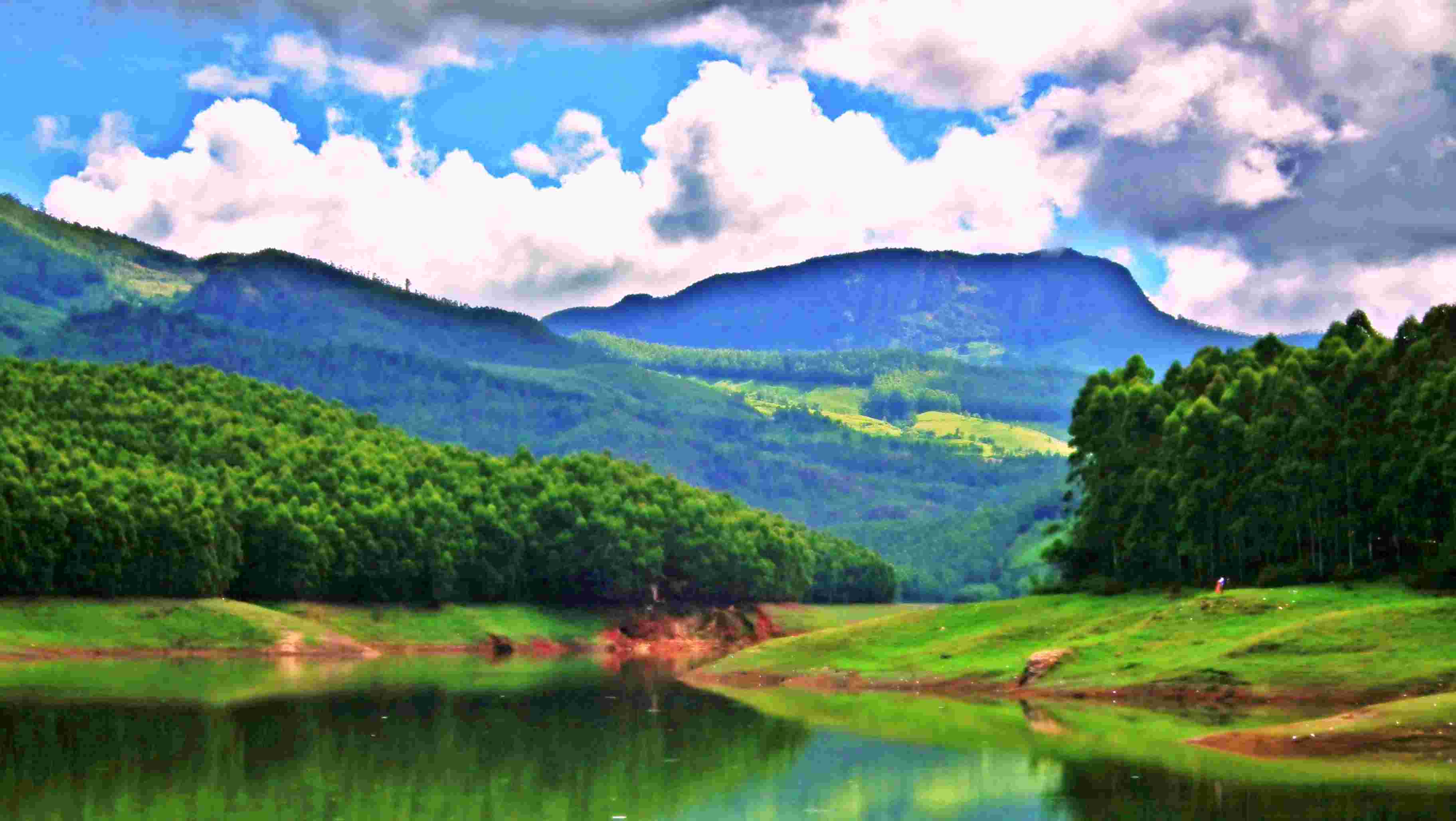 Echo Point in Munnar