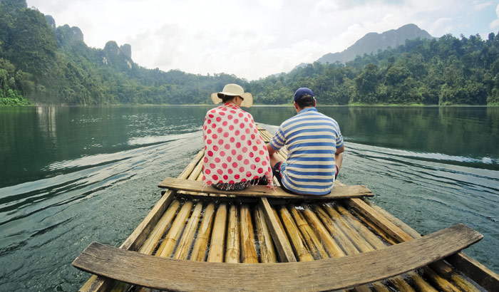 Bamboo Rafting in Thekkady